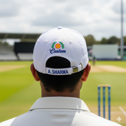 Personalized Cricket Caps | Custom Embroidered Caps