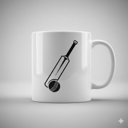 Wicket Warmer Mug | Cricket-Themed Coffee Mug