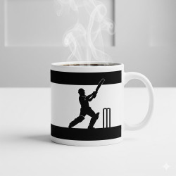 Wicket Warmer Mug | Cricket-Themed Coffee Mug