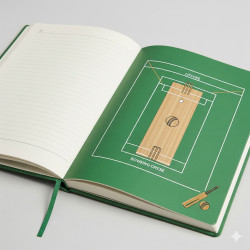 Cricket-Themed Diary/Notebook | Cricket Gifts