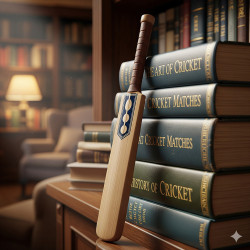 Miniature Cricket Bat | Handcrafted Cricket Souvenir