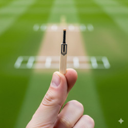 Miniature Cricket Bat | Handcrafted Cricket Souvenir