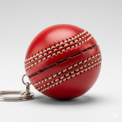 Mini Leather Cricket Ball Keychain | Cricket Gifts